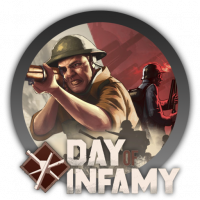 Das Logo des Videospiels Day of Infamy
