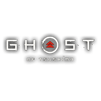 Das Logo des Playstationspiels Ghost of Tsushima